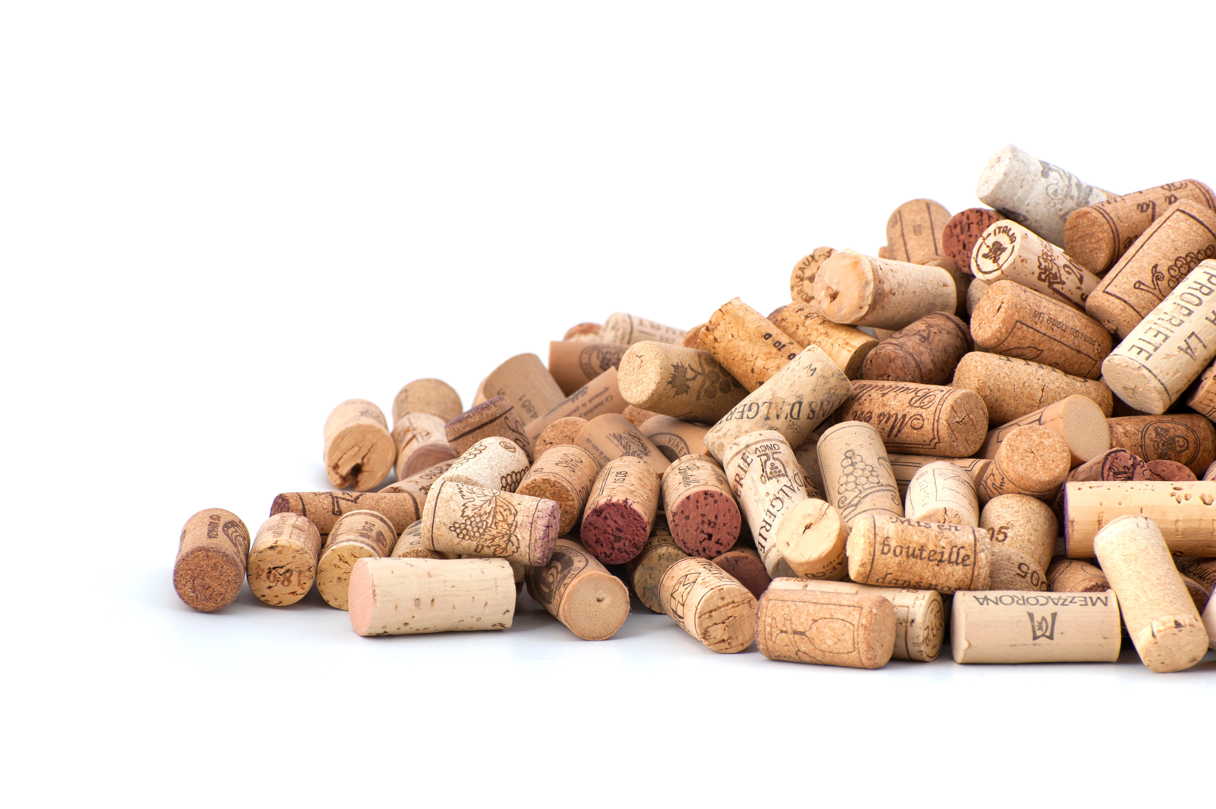Cork types image placeholder for luxury packaging